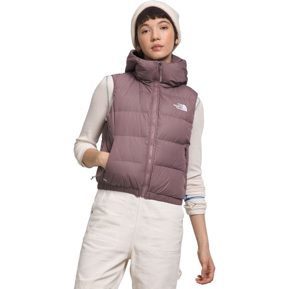 The North Face Hydrenalite 600 Fill Down Vest in Fawn Grey/Mauve Purple - Picture 2 of 15